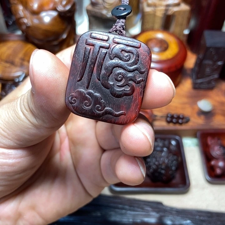 檀香紫檀（小叶紫檀）福牌