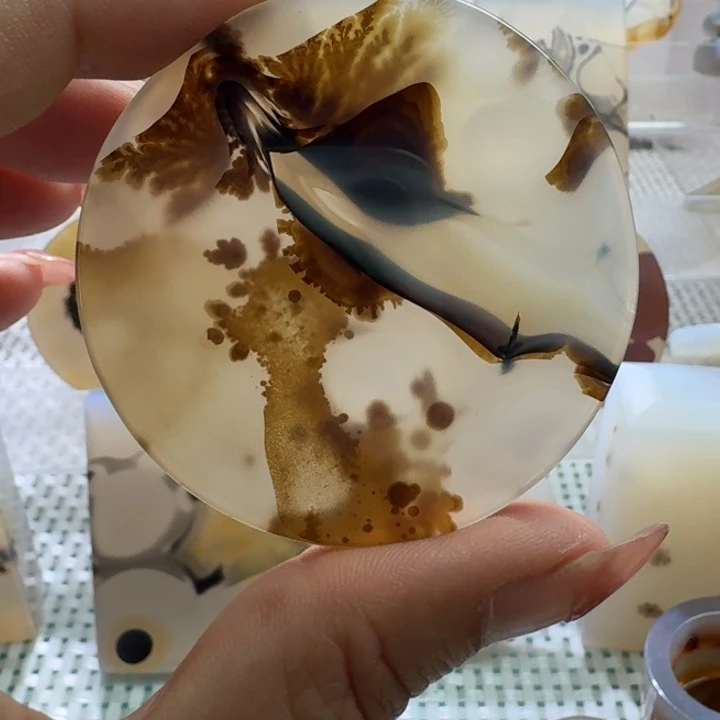 玛瑙/玉髓未镶嵌项链