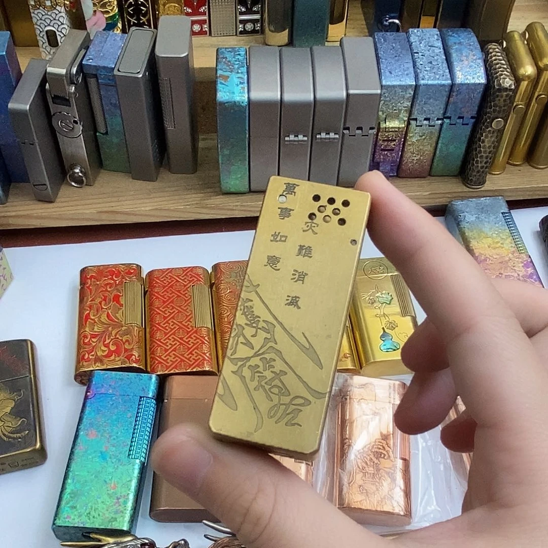 战壕手工七星煤油打火机