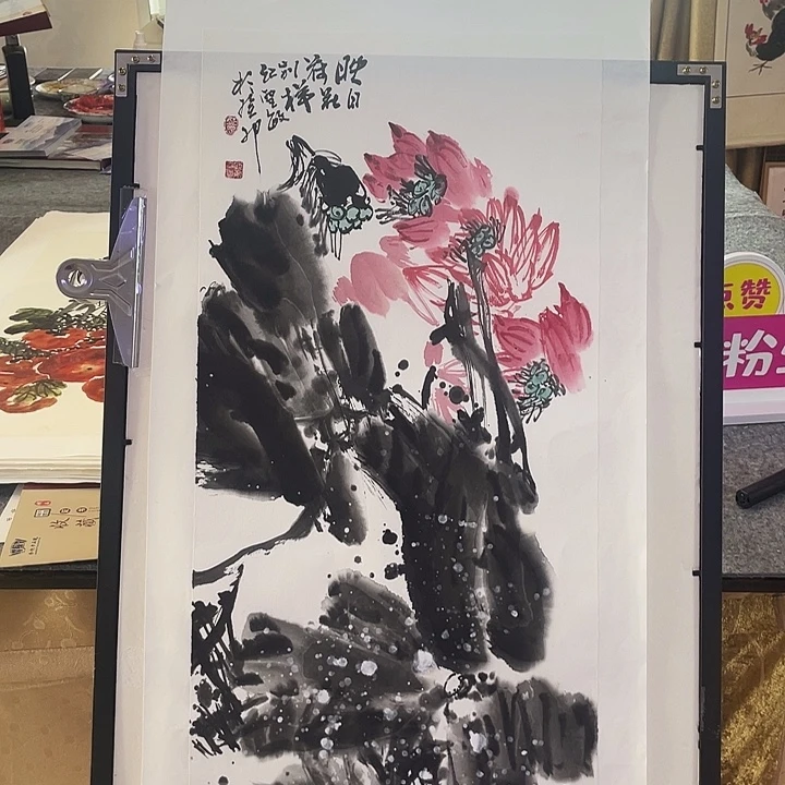 国画张圣敏先生纯手绘作品