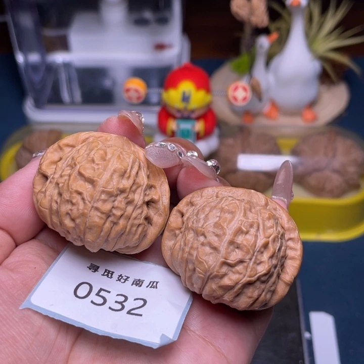 把件文玩核桃南瓜墩40-0532