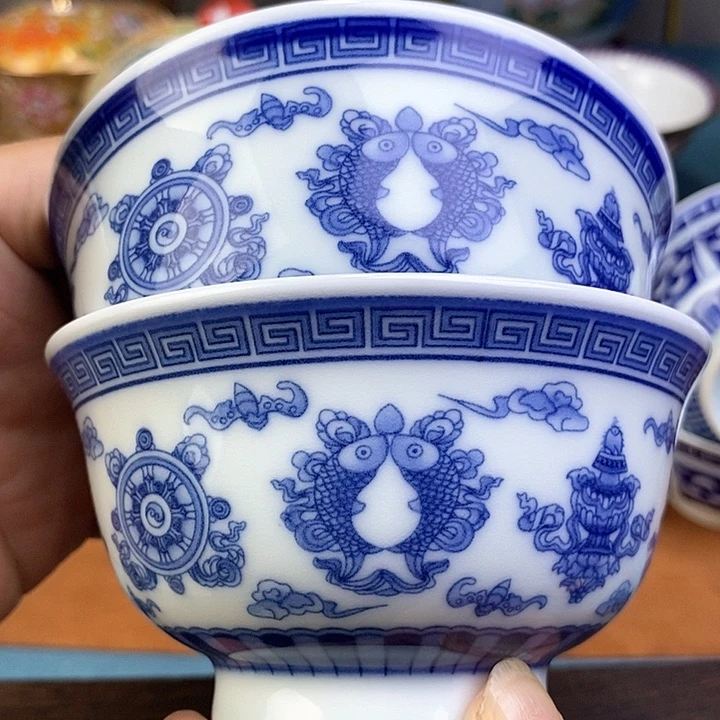 景德镇陶瓷藏式茶碗