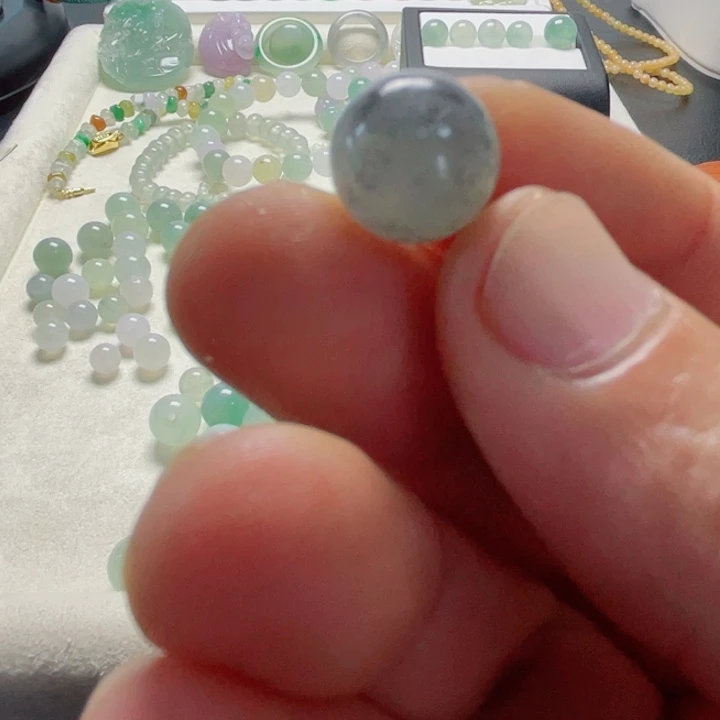 翡翠未镶嵌颈饰天然缅甸翡翠A货