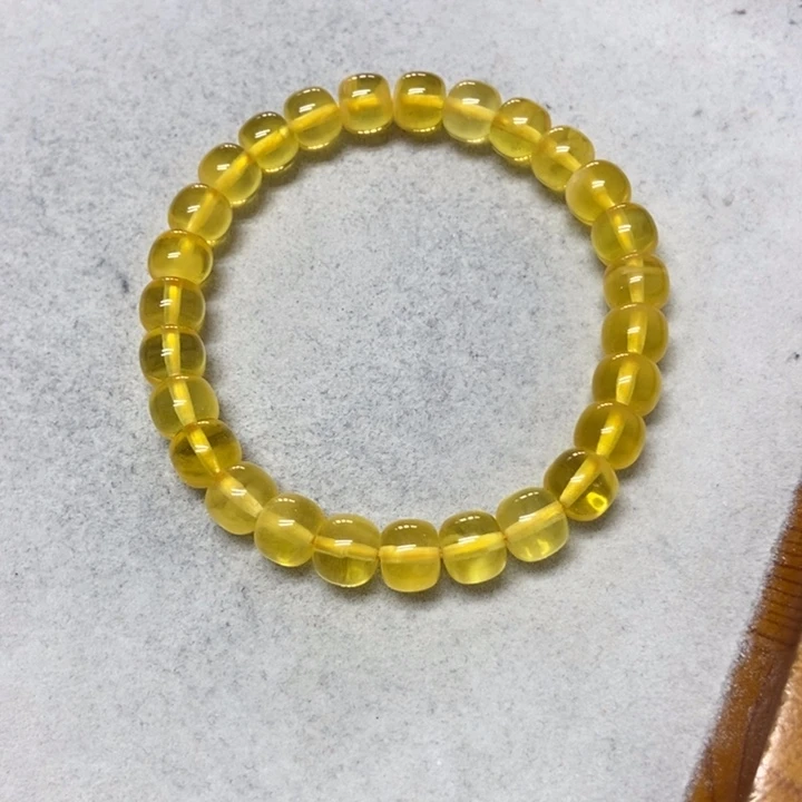 未镶嵌蜜蜡裸石手串