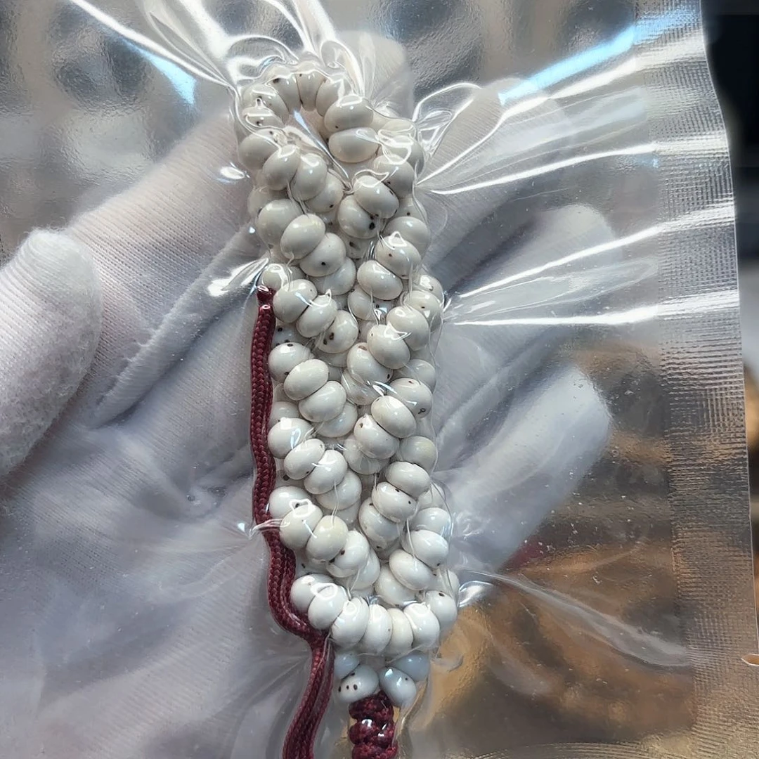 星月菩提吊坠高品质原白蒜瓣大肠卡5.5数星