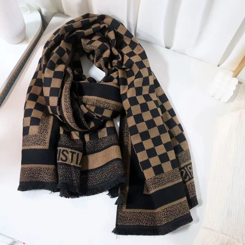 反季韩版连帽休闲围巾秋冬保暖加厚长款百搭秋冬