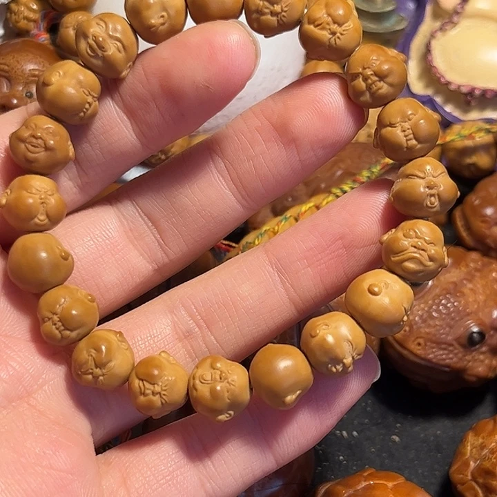 橄榄核手串/手链猴头1.2百态