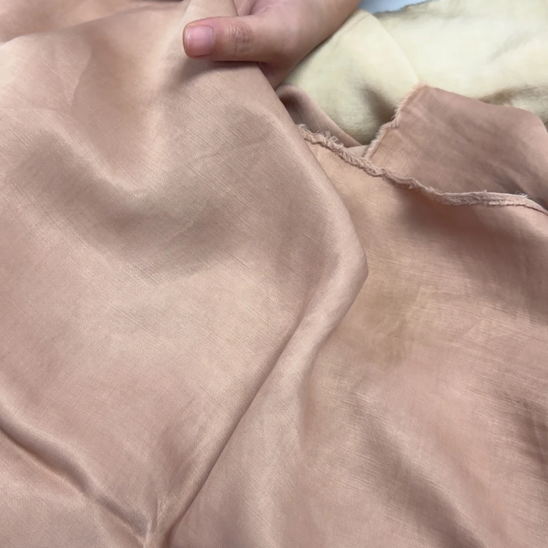 裸色铜氨亚麻一米