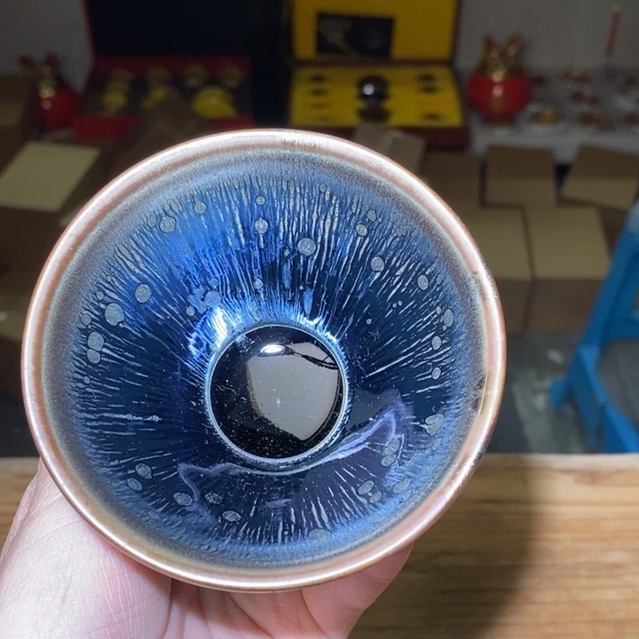 茶盏不带礼盒，建盏主人杯