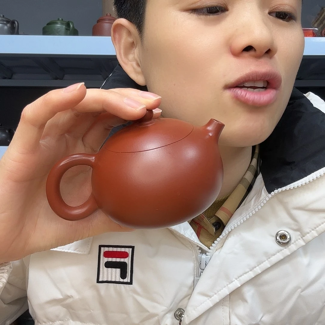 紫砂茶壶民间手艺人全手工制作