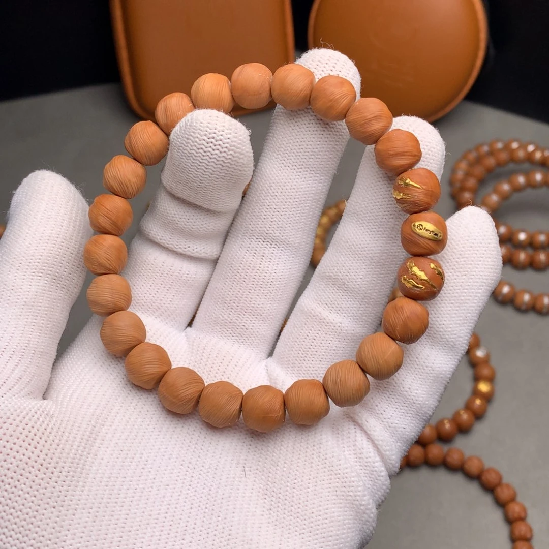 手串猴头核桃鬼印镶嵌款