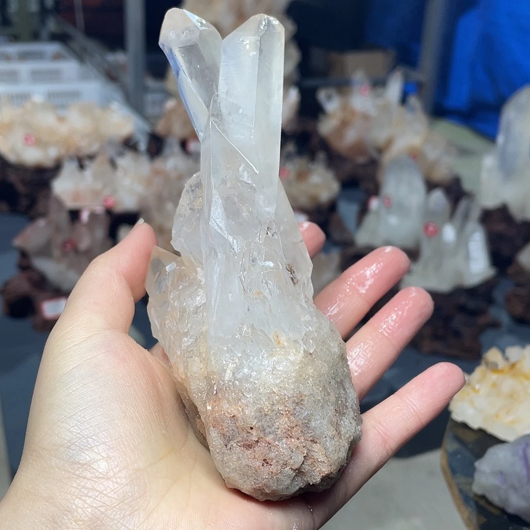 安***银S925镶嵌珠宝半成品水晶