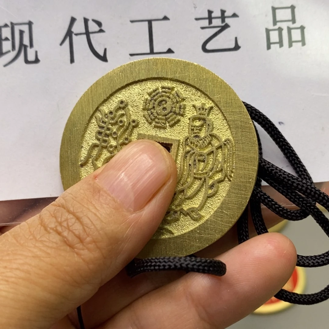 铜秋**?现代仿制工艺文创铜币