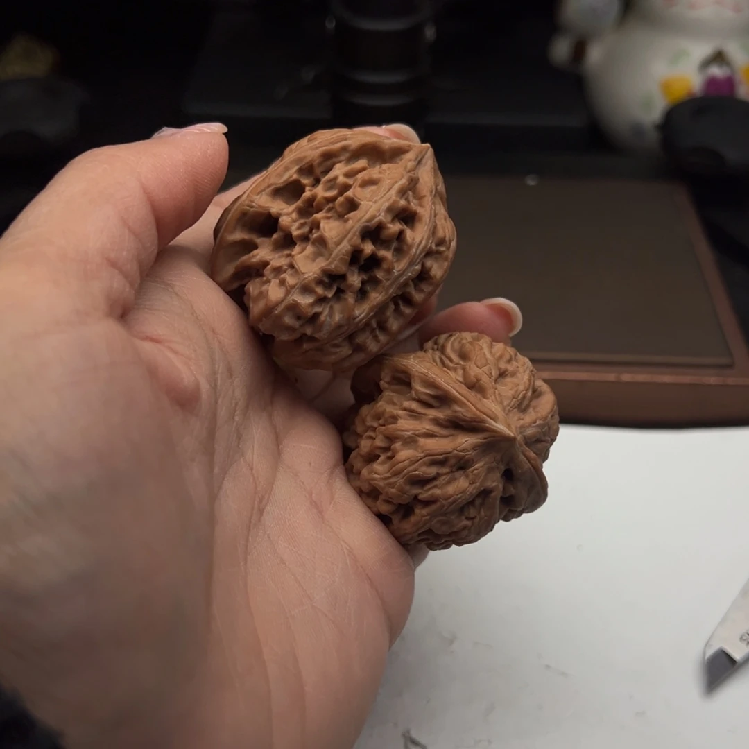 文玩核桃把件凤凰台42