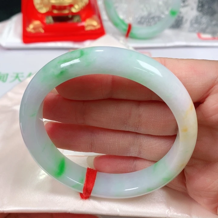未镶嵌手镯翡翠   编号DH1125 正圈56-57