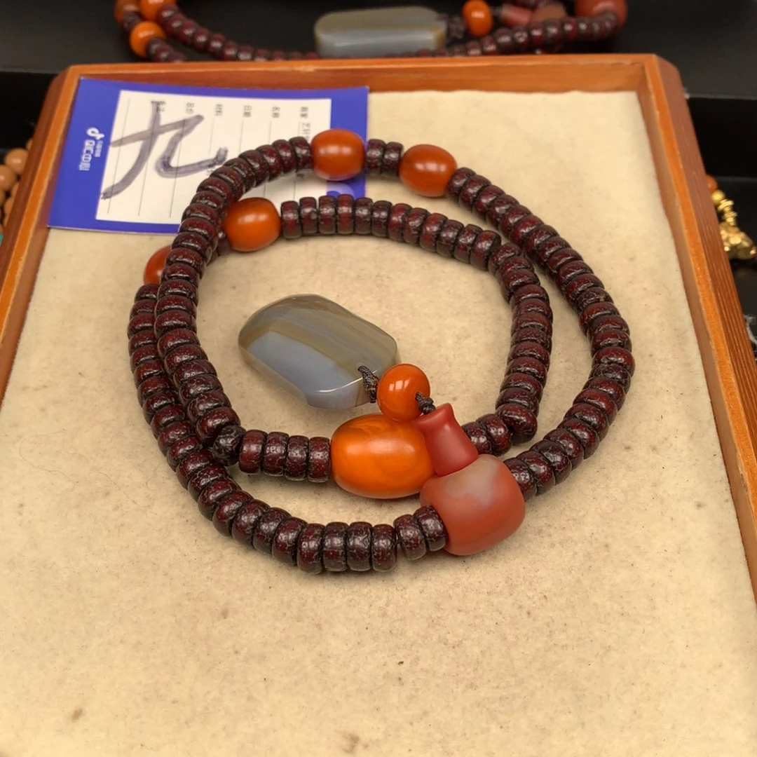 吊坠星月菩提用**狼星月