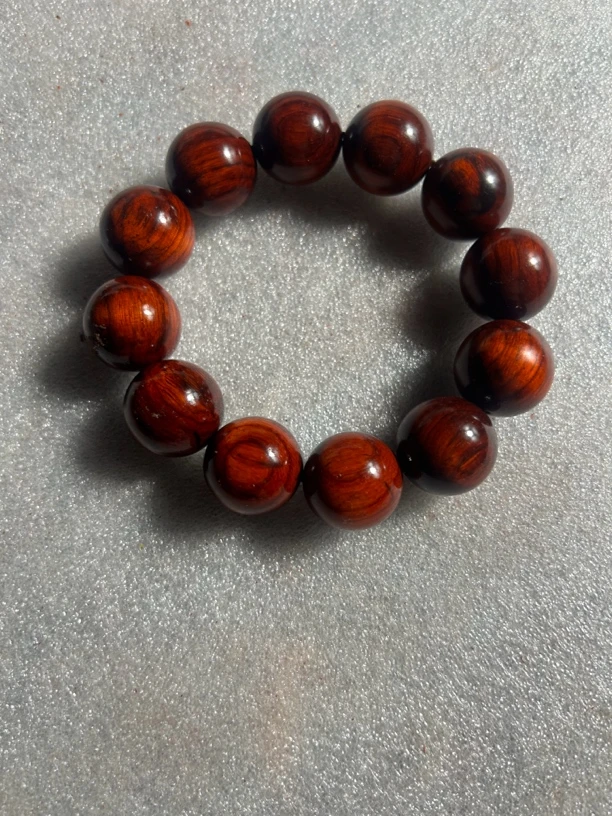 紫檀木卡2.0厘米12颗单圈