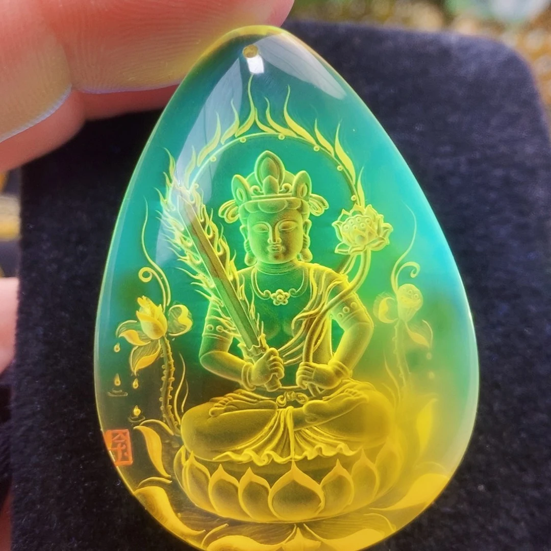 【闪购商品】金珀吊坠(不含链)未镶嵌