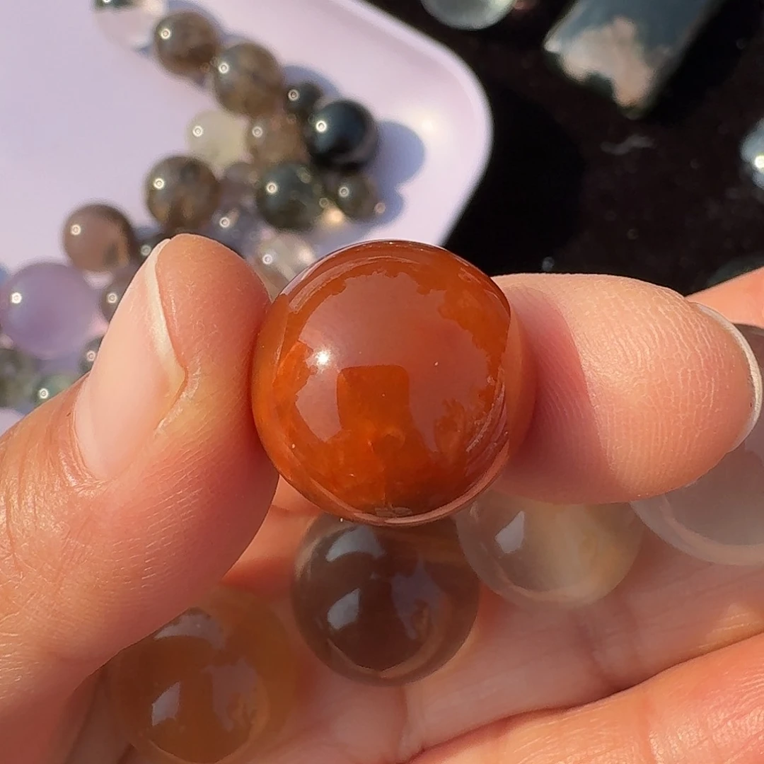 水晶颈饰未镶嵌对***机定制