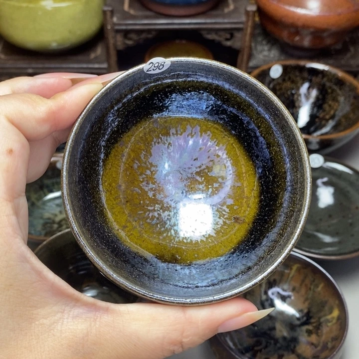 茶盏建窑建盏主人杯