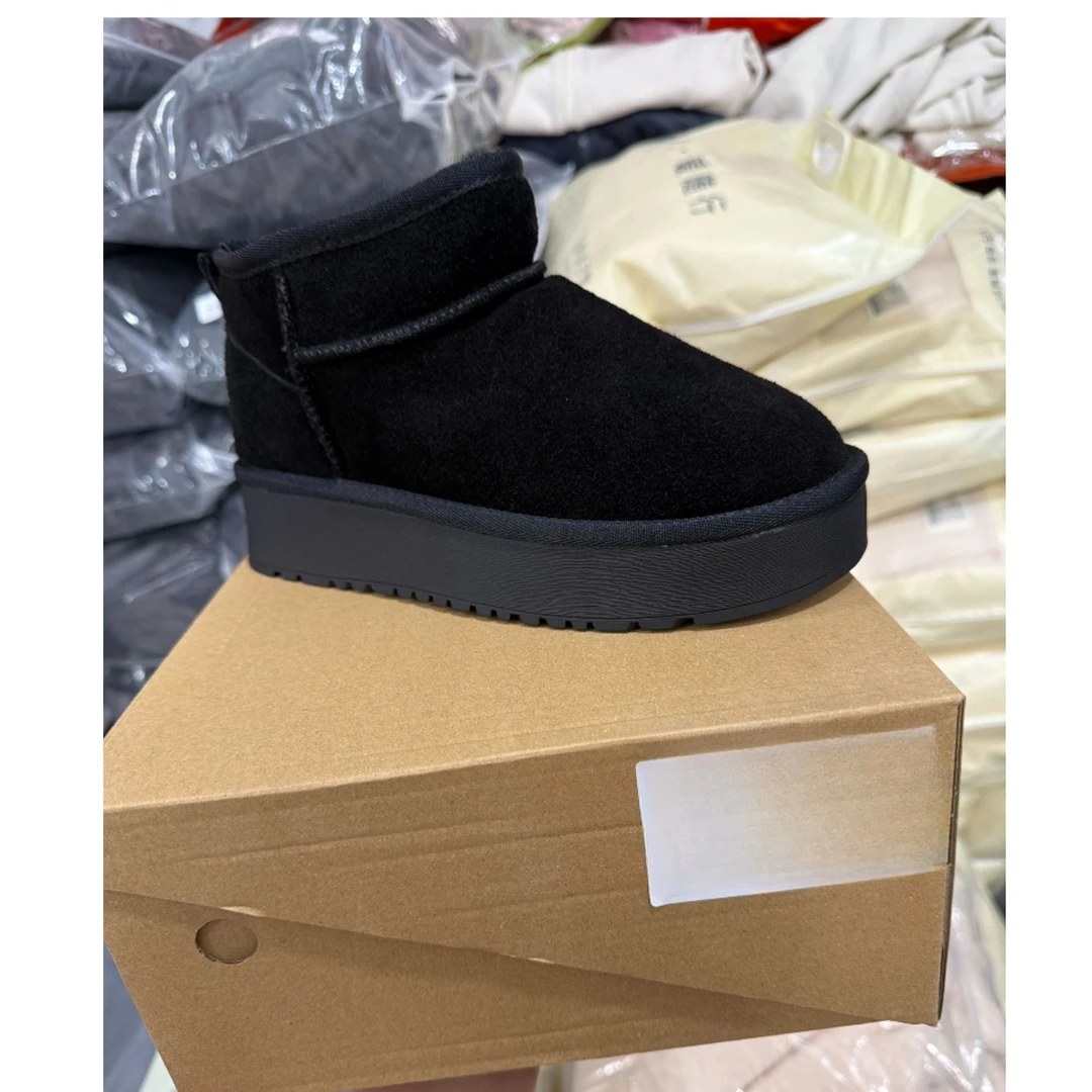 5853-1防滑雪地靴冬季保暖棉鞋