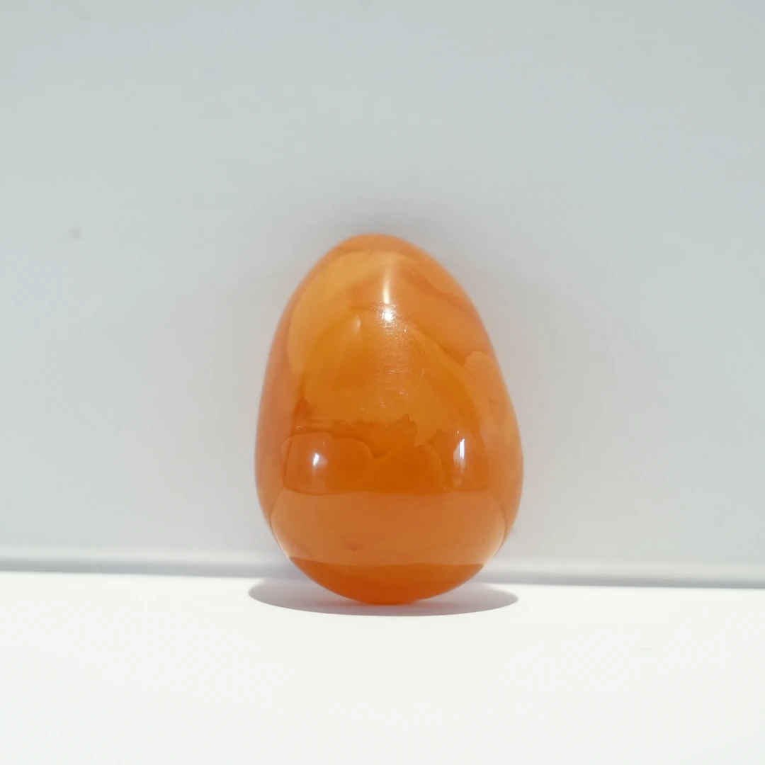 天然波罗的海产区毕业级红花老蜡吊坠 约11.3克 2229