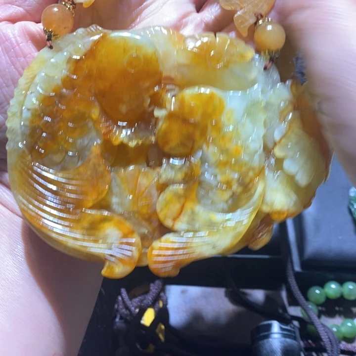 岫玉毛衣链未镶嵌