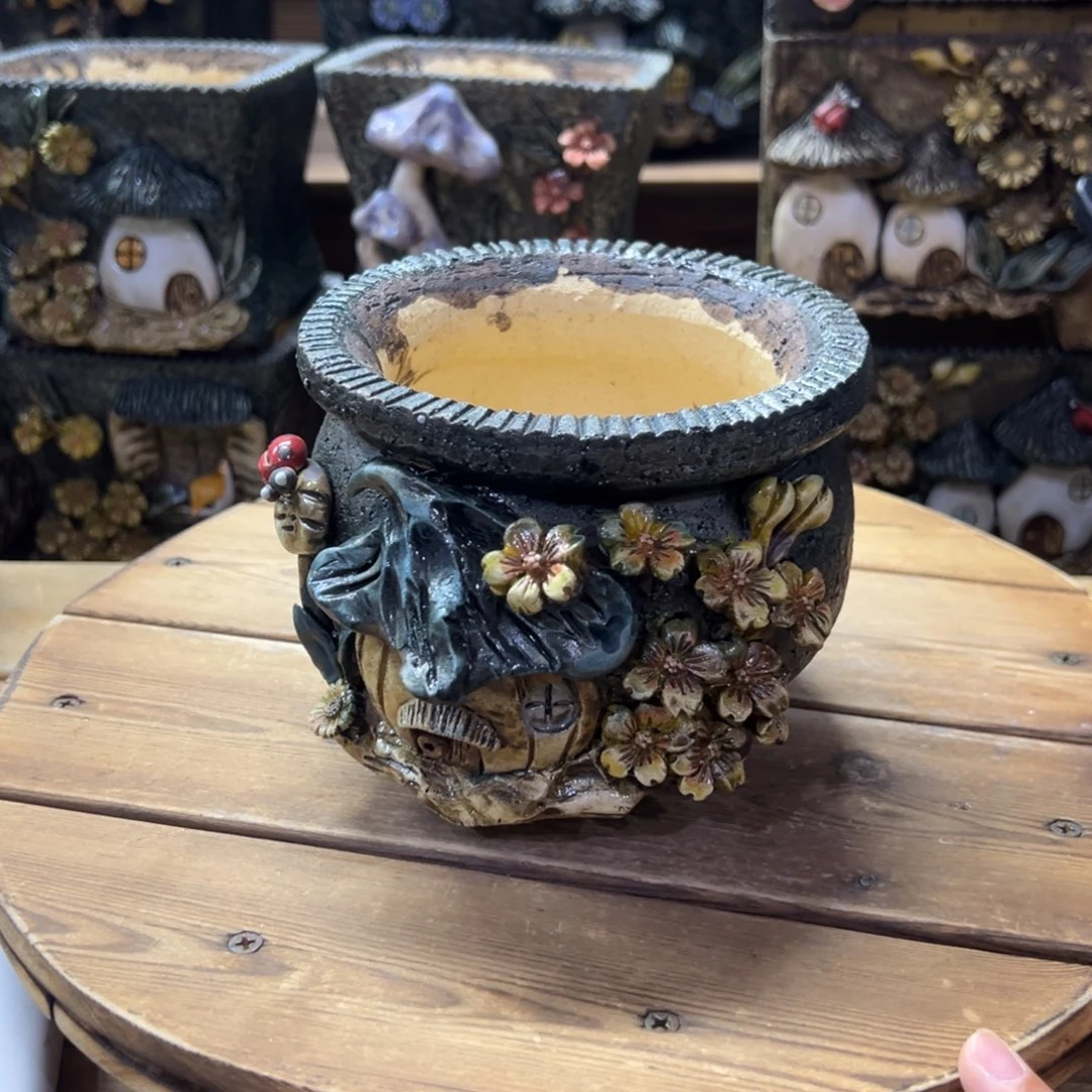 青藤多肉花盆百搭