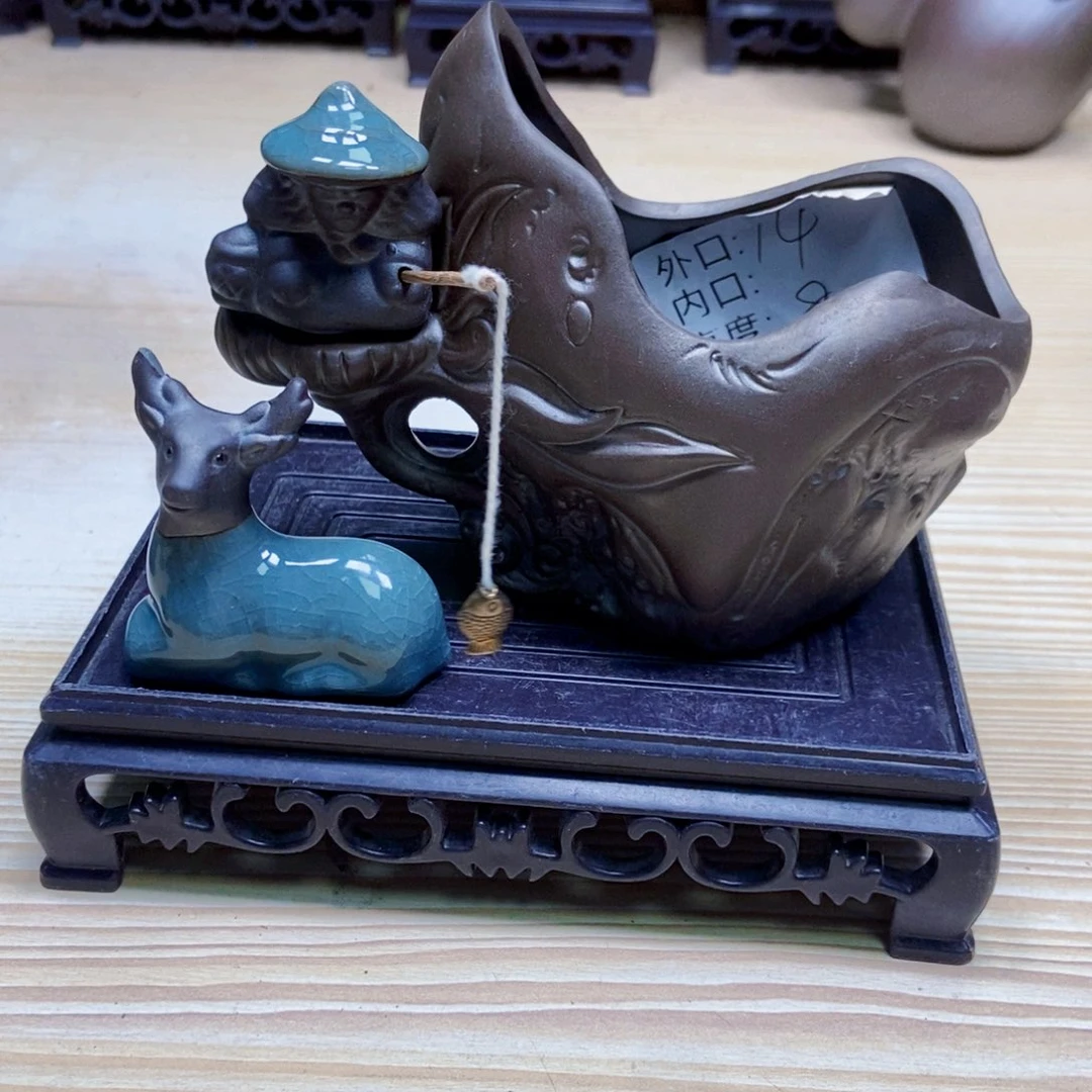 瓷片陶瓷花盆陶瓷艺术