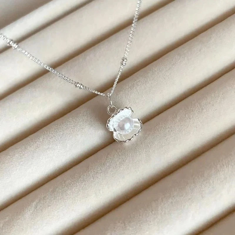 坠链均925银 s925纯银不掉色女夏季小众高级感百项链轻奢吊坠