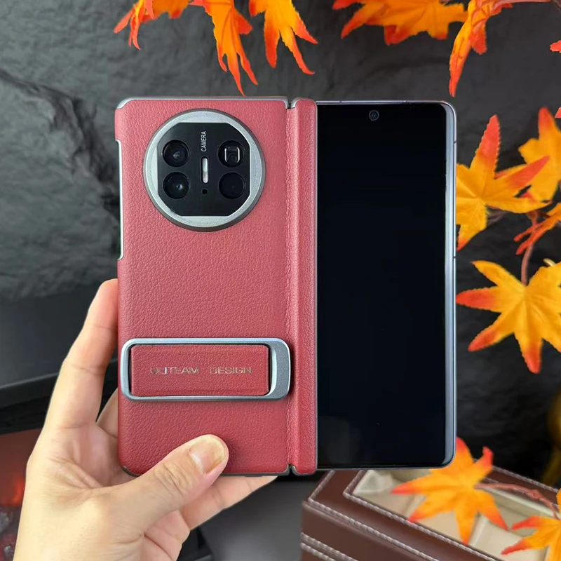 【双中轴保护】适用华为Matex5手机壳新款腕带旋转支架x6商务保护壳