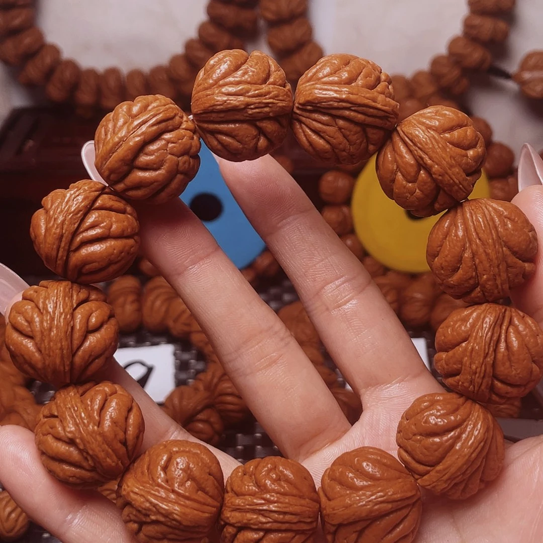 桃核吊坠龙纹桃核