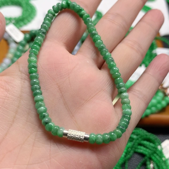 翡翠未镶嵌手链翡翠