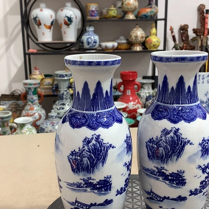 陶摆件博古架陶瓷摆件