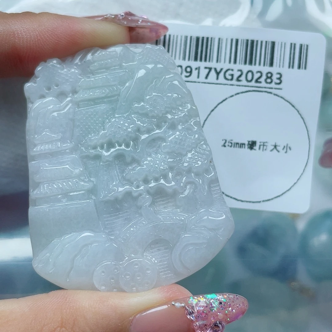 吊坠(不含链)未镶嵌翡翠