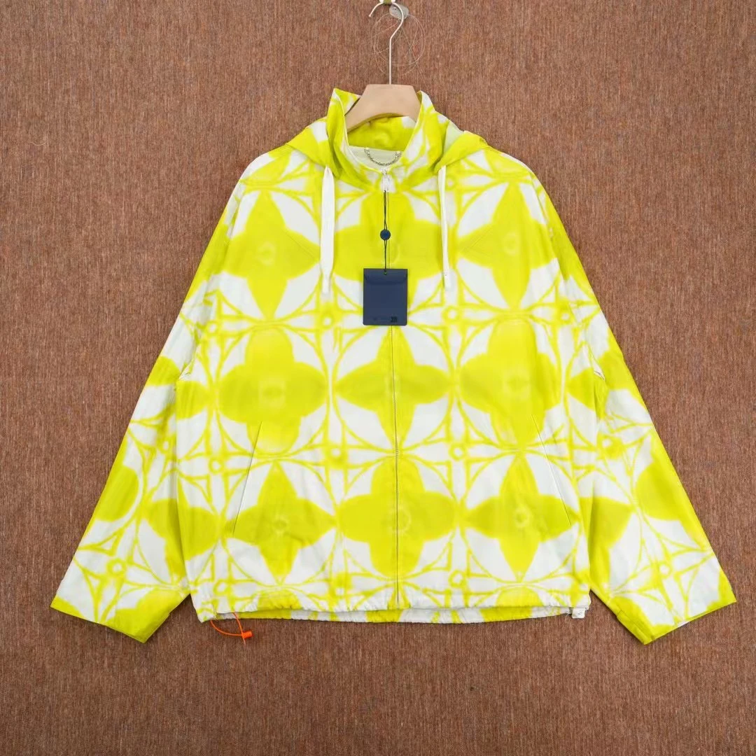 未使用 LouisVuitton/路易威登 葡萄籽奢潮/LV柠檬黄冲锋衣/48