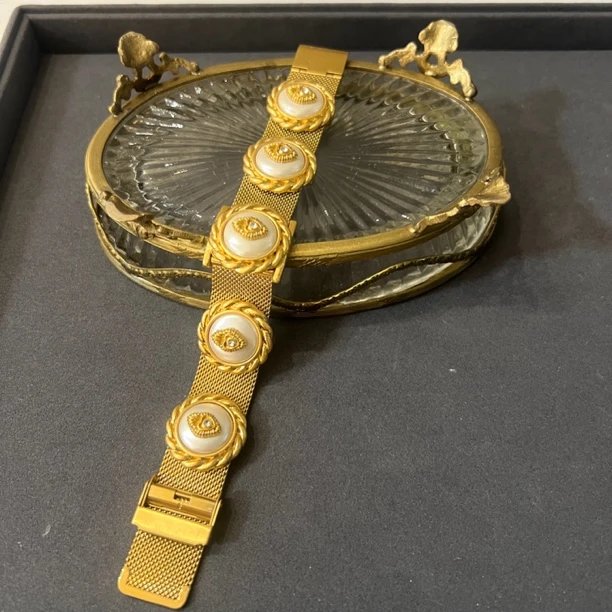 铜合金手链 V娜斯尔卡洛可系列