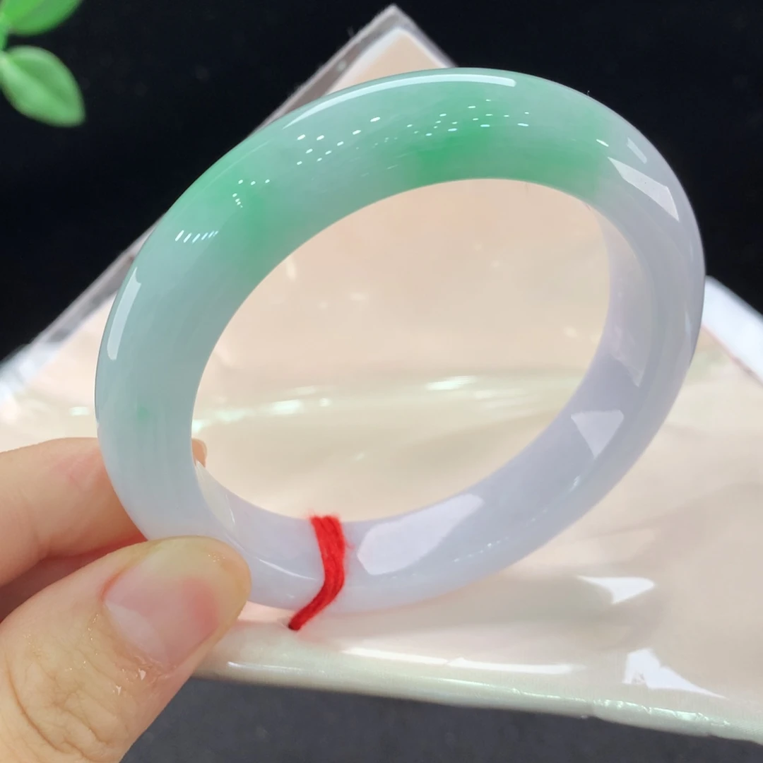 翡翠未镶嵌手镯0491