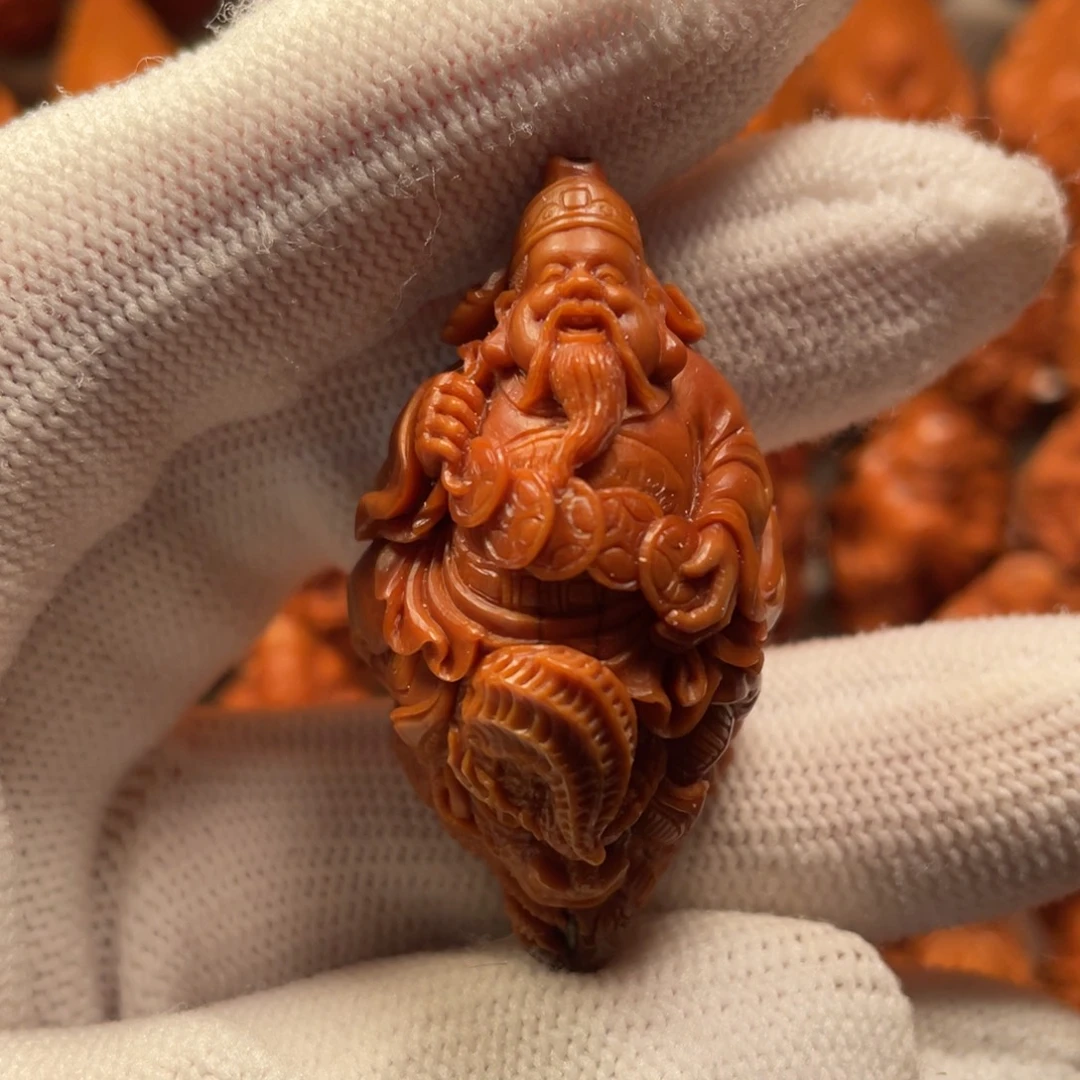 橄榄核手串/手链瑞兽财神