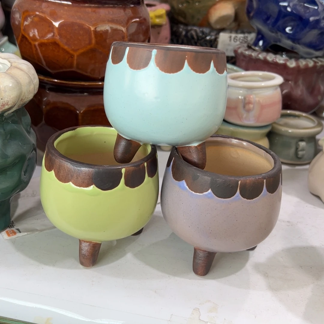 陶瓷陶瓷多肉花盆@@1907