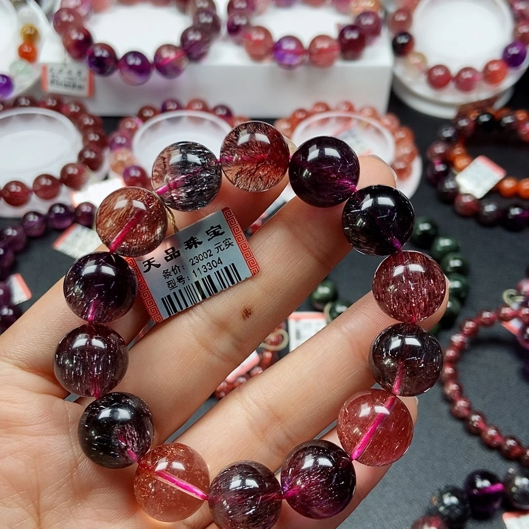 未镶嵌水晶手链14m彩超七收藏级113304