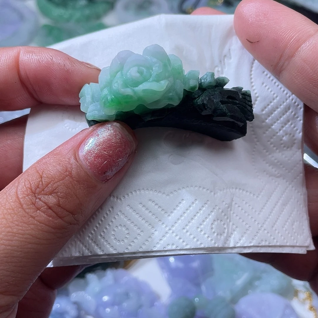 未镶嵌定制翡翠翡玉缘翡翠