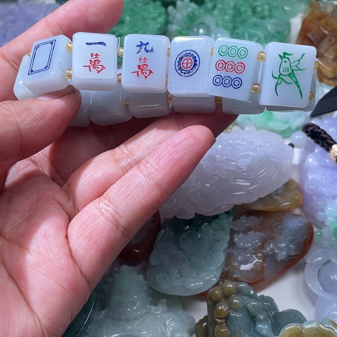 颈饰未镶嵌翡翠翡玉缘翡翠