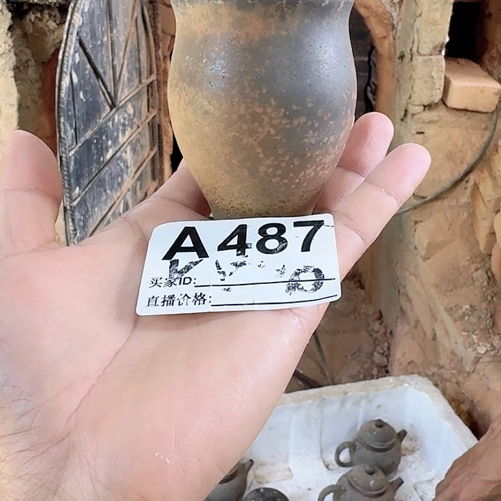 紫砂茶壶坭兴陶柴烧