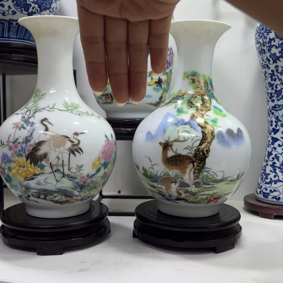 景德镇陶瓷花瓶摆件