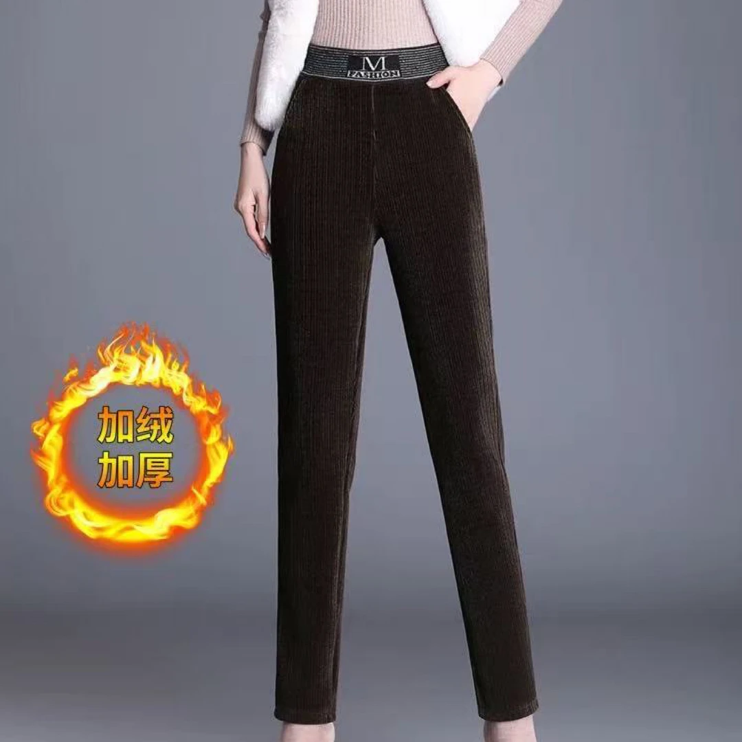 （现）881雪尼尔保暖小脚裤（HY）