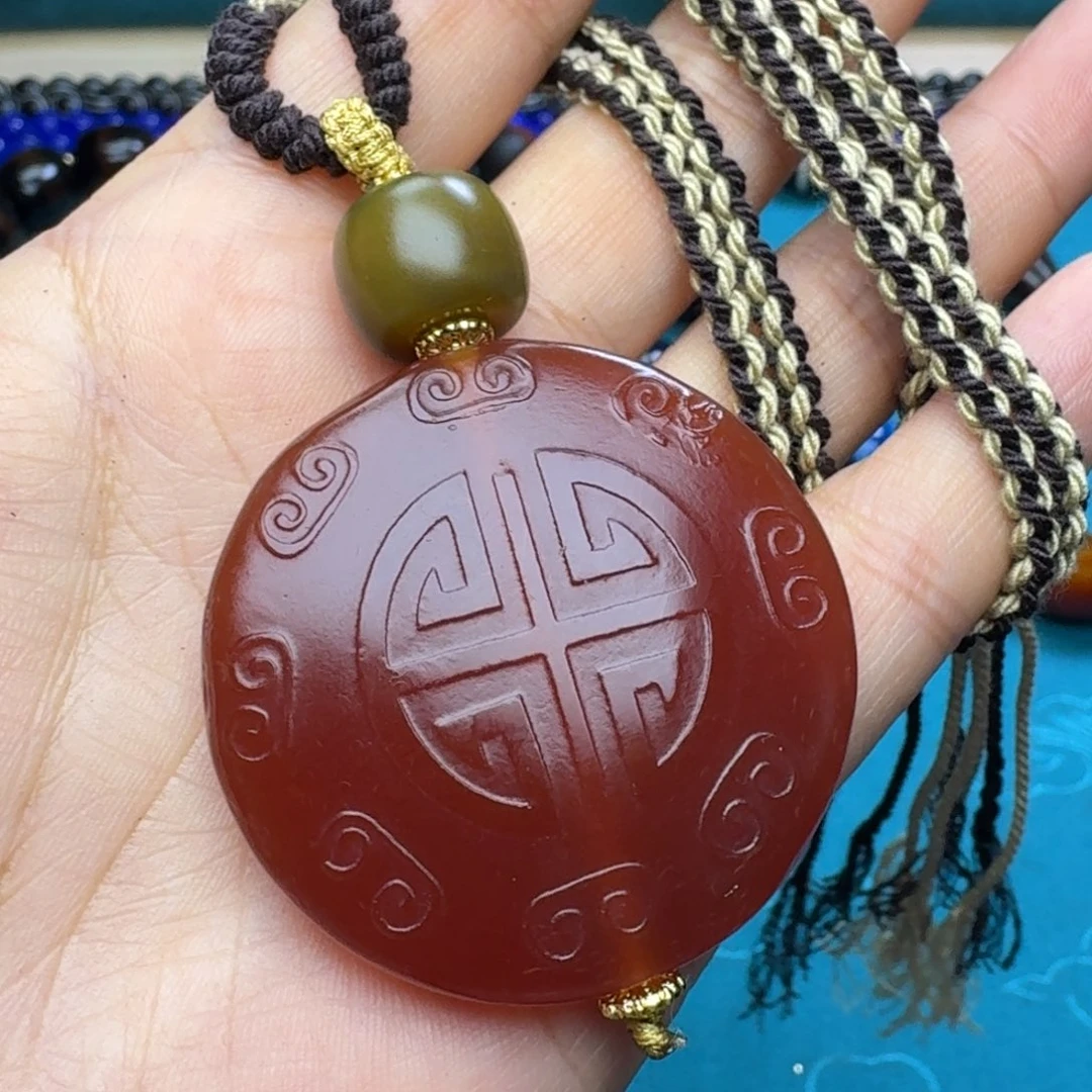 玛瑙/玉髓未镶嵌项链