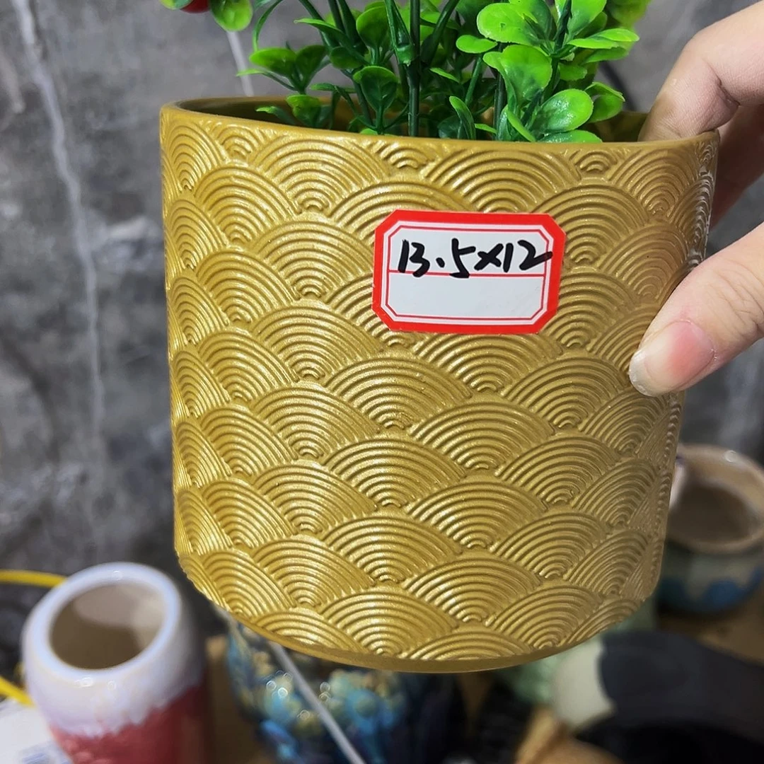 尾单陶瓷花盆凑单10米包邮