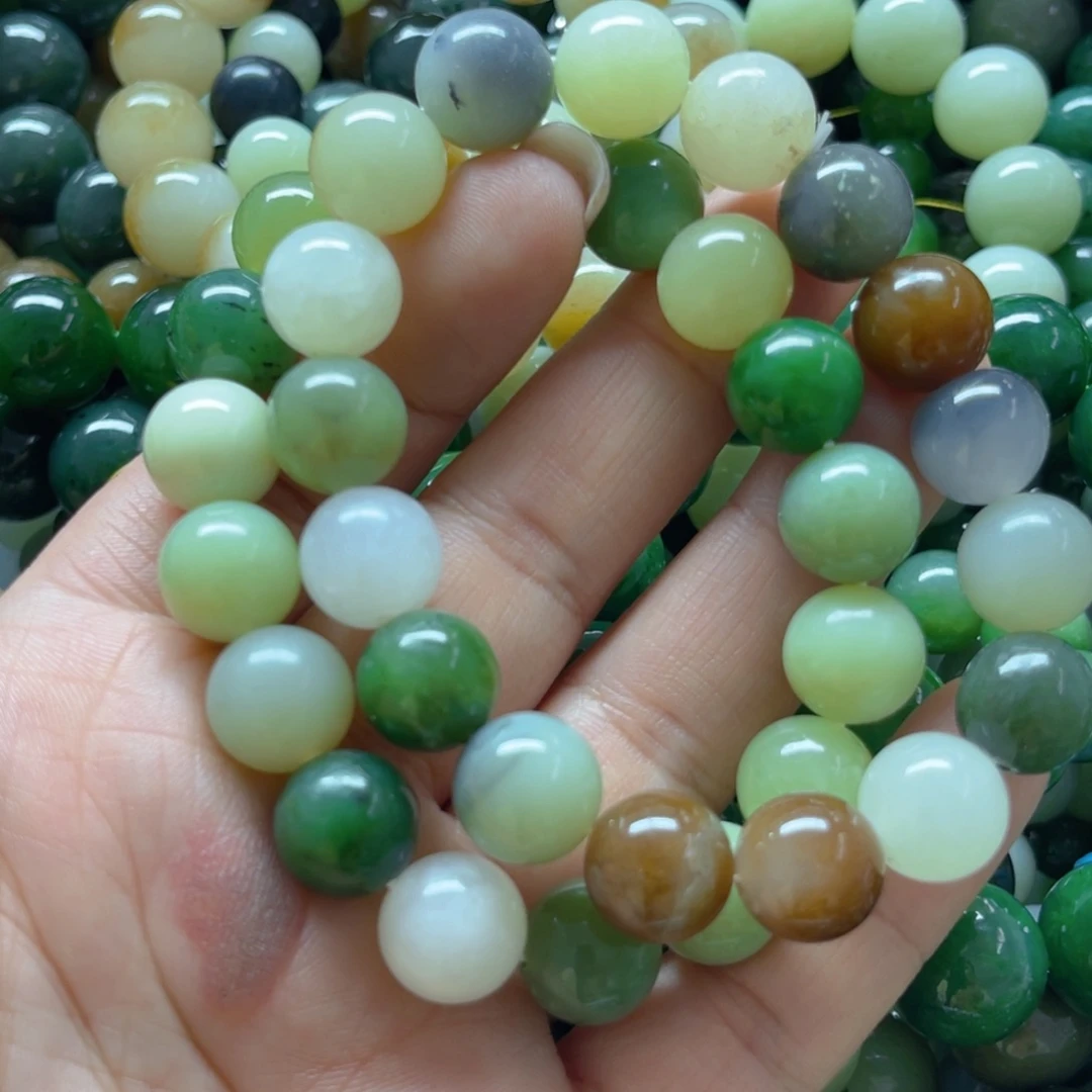 和田玉手链未镶嵌多样性