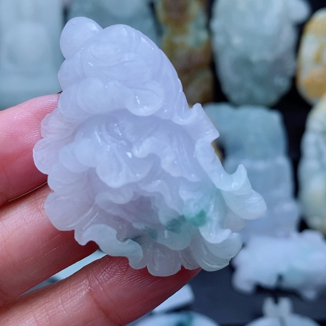 胡***想定制翡翠未镶嵌翡翠